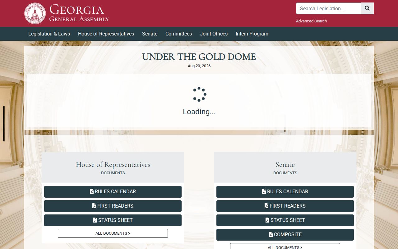 Georgia law portal for Bryan County court docket access